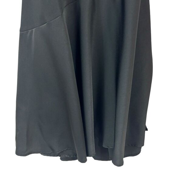 Banana Republic Asymmetrical Seam Midi Slip Dress‎ Whimsigoth Dark Fairy Size 14 - Picture 6 of 13